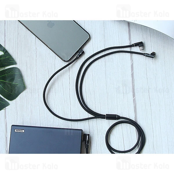 کابل سه کاره Remax RC-167th Charging Cable 2.4A