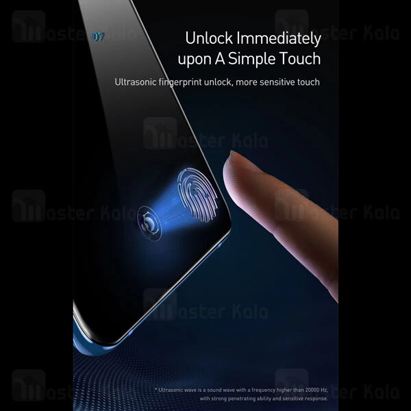 گلس تمام صفحه Samsung Galaxy S20 Ultra Baseus SGSAS20U UV Glass