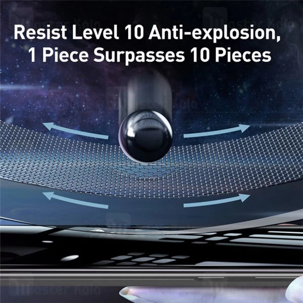 محافظ نانو Samsung Galaxy S20 Full-Screen Anti-Explosion Soft Screen Baseus SGSAS20-KR01 2 Pcs