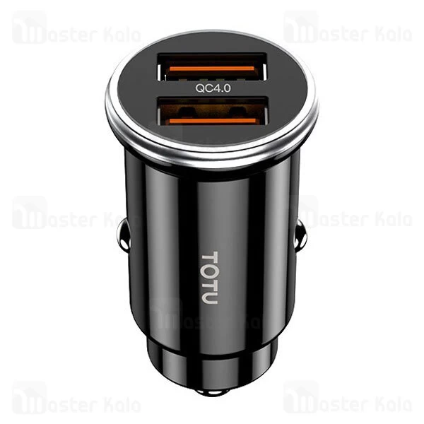شارژر فندکی سوپر شارژ توتو TOTU DCCQ-04 QC4.0 Car Charger توان 27 وات