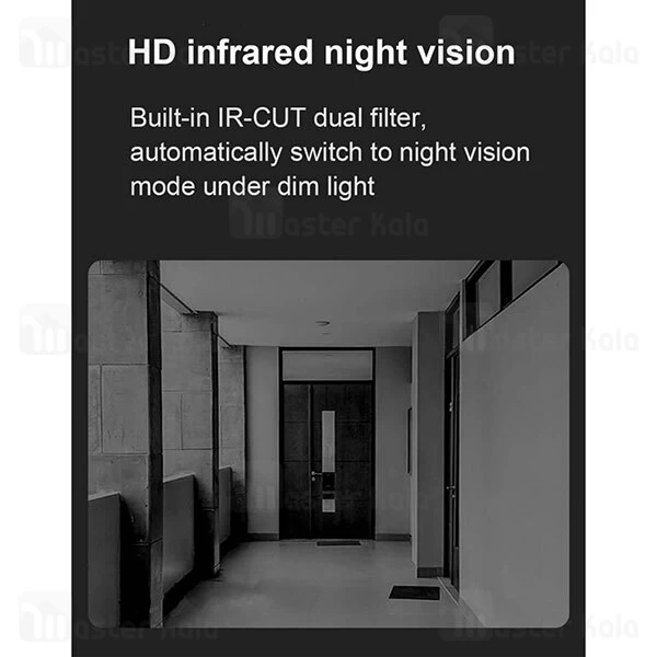زنگ در هوشمند شیائومی Xiaomi Doorbell 2 MUML02-FJ AI Face Identification 1080p Night Vision Video