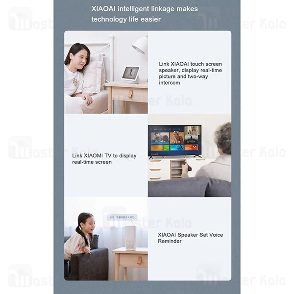 زنگ در هوشمند شیائومی Xiaomi Doorbell 2 MUML02-FJ AI Face Identification 1080p Night Vision Video