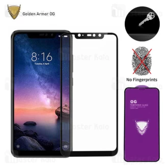 محافظ صفحه شیشه ای تمام صفحه تمام چسب OG شیائومی Xiaomi Redmi Note 6 Pro OG 2.5D Glass