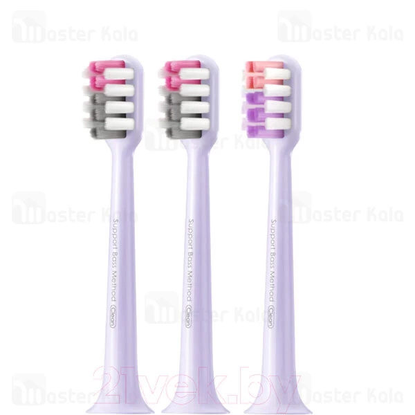 پک 3 تایی سری یدک مسواک برقی شیائومی Xioami DR.BEI X1 / X3 / X5 ToothBrush Head