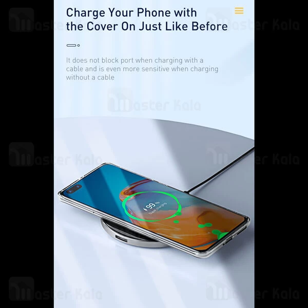 گارد ژله ای Huawei P40 Pro Baseus ARHWP40P Simple Transparent Case