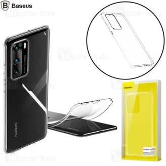 قاب ژله ای بیسوس هواوی Huawei P40 Baseus Simple ARHWP40-02 Transparent
