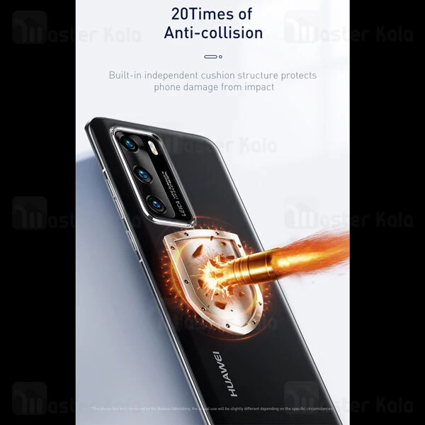 گارد ژله ای Huawei P40 Baseus ARHWP40 Simple Transparent Case