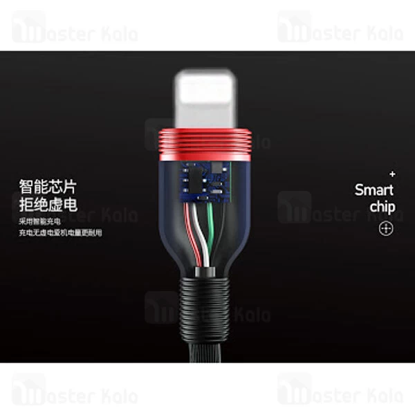 کابل لایتنینگ Remax RC-126i Lightning Data Cable 2.4A