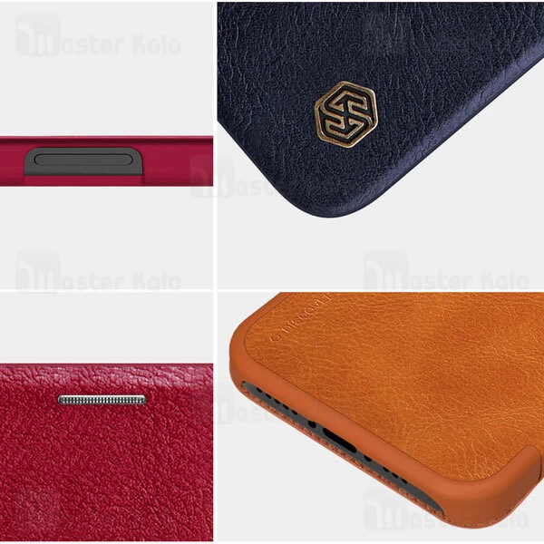 کیف چرمی Apple iPhone 12 Pro / iPhone 12 Nillkin Qin Leather Case