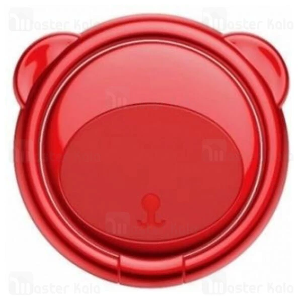 حلقه نگهدارنده موبایل بیسوس Baseus Bear Finger Metal Ring SUBR-01 طرح خرس