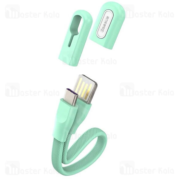 کابل Type C بیسوس Baseus Bracelet cable CATFH-06B 22Cm توان 5 آمپر و طول 22 سانتی متر