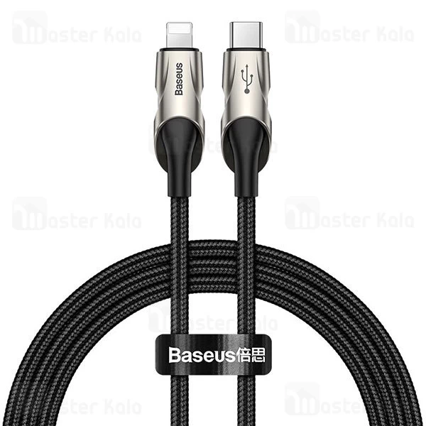 کابل لایتنینگ به Type C بیسوس Baseus Fish eye Cable CATLYY-01 طول 1 متر توان 2.4 آمپر