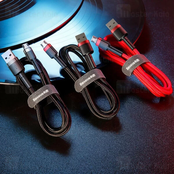 کابل میکرو یو اس بی Baseus Cafule CAMKLF-HG1 microUSB 2A 3m