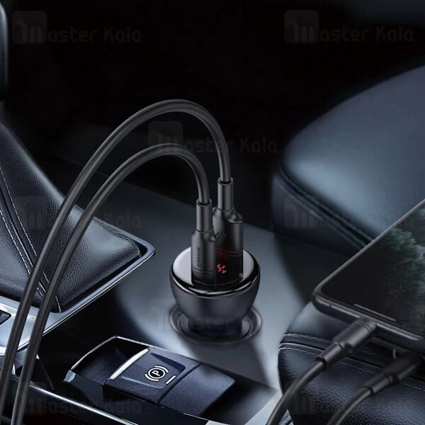 شارژر فندکی Baseus Digital Display PPS 45W TZCCBX-C0G