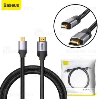 کابل HDMI به Mini DP بیسوس Baseus Enjoyment Series 4K CAKSX-L0G به طول 1 متر