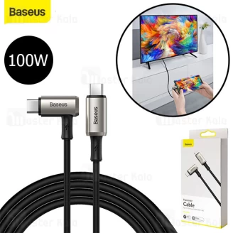 کابل Type C به Type C سوپر شارژ بیسوس Baseus Hammer CATPN-01 PD3.1 توان 100 وات طول 1.5 متر