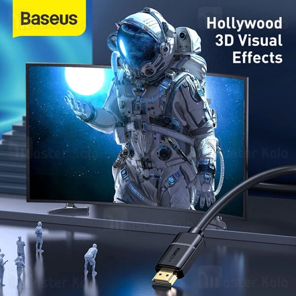 کابل HDMI بیسوس Baseus High Definition Series 4K HDMI V2 Cable CAKGQ-B01 طول 2 متر