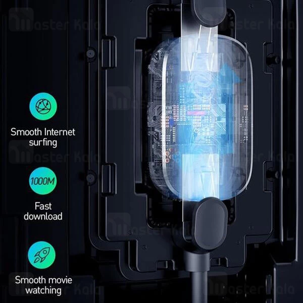 تقویت کننده شبکه Baseus High Speed In Line Coupler PCYCX-1