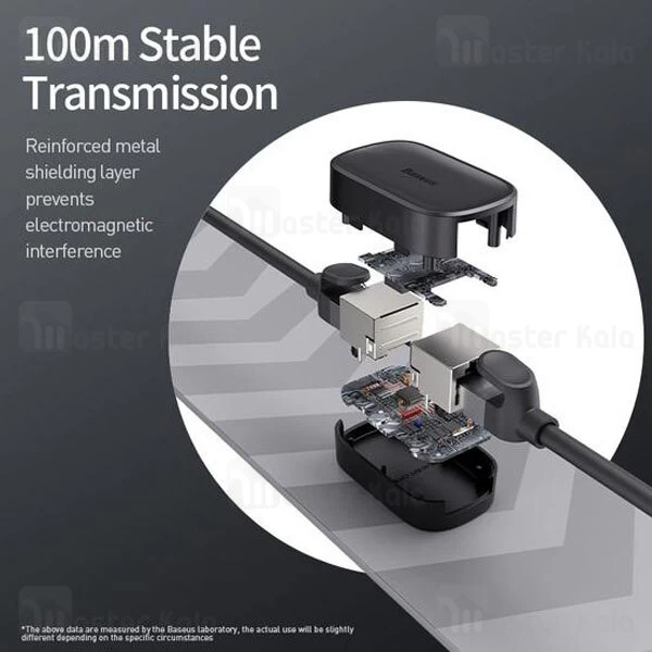 تقویت کننده شبکه Baseus High Speed In Line Coupler PCYCX-1