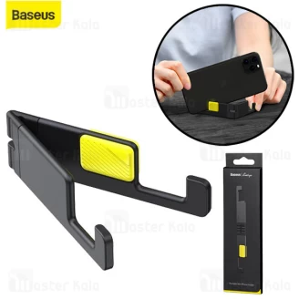 استند موبایل و تبلت بیسوس Baseus Let's Go Portable Desktop Stand SUPM-GY طراحی رومیزی