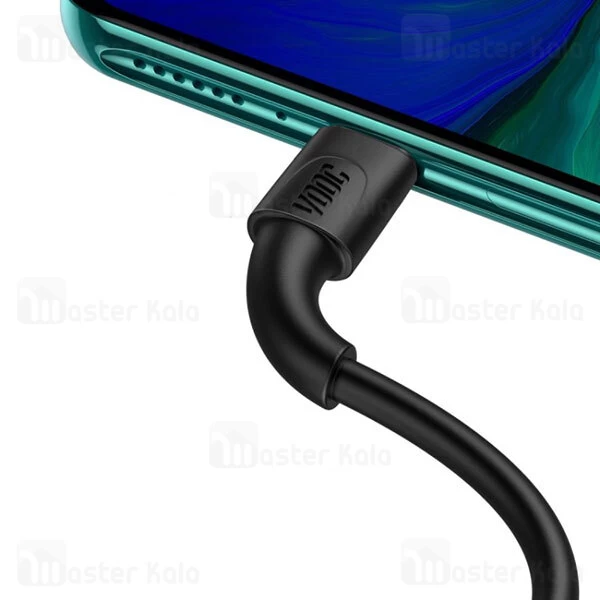 کابل Type C سوپرشارژ بیسوس Baseus White CATSW-F01 VOOC Charge توان 5 آمپر به طول 1 متر