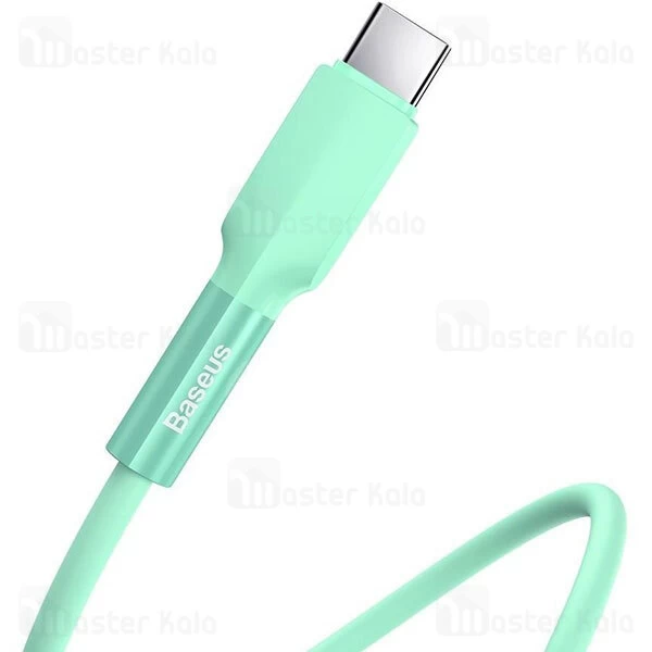 کابل Type C بیسوس Baseus Silica gel CATGJ-A01 / A06 cable توان 2.4 آمپر به طول 2 متر