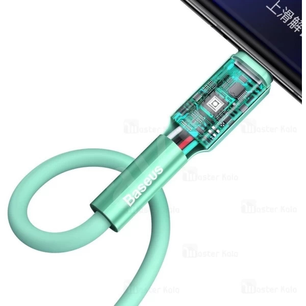 کابل Type C بیسوس Baseus Silica gel CATGJ-A01 / A06 cable توان 2.4 آمپر به طول 2 متر