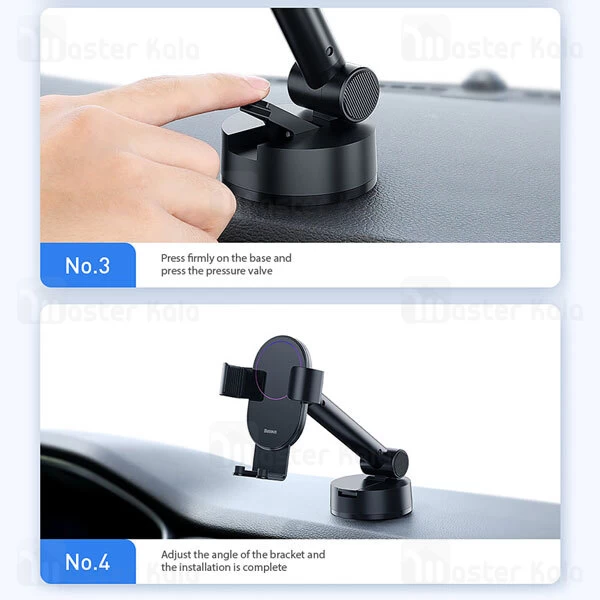 پایه نگهدارنده Baseus Simplism Gravity SUYL-JY01 Car Holder