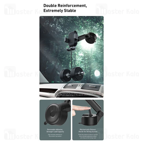 پایه نگهدارنده Baseus Tank Gravity SUYL-TK01 Car Holder