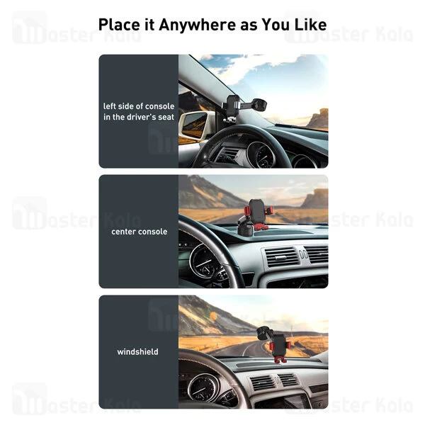 پایه نگهدارنده Baseus Tank Gravity SUYL-TK01 Car Holder