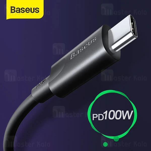 کابل تایپ سی به تایپ سی Baseus Xiaobai series PD fast charging Cable CATSW-D01 طول 1.5 متر و 100 وات