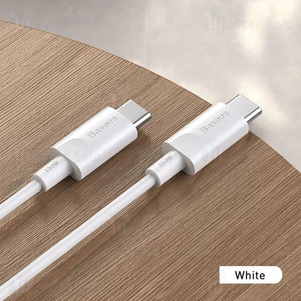 کابل تایپ سی به تایپ سی Baseus Xiaobai series PD fast charging Cable CATSW-D01 طول 1.5 متر و 100 وات