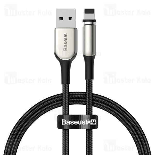 کابل لایتنینگ Baseus Zinc Magnetic CALXC-H01 Lightning 2A 1m
