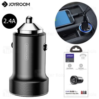 شارژر فندکی جویروم Joyroom C-A01 Dual Ports Car Charger توان 2.4 آمپر