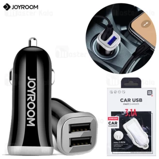 شارژر فندکی جویروم Joyroom C-M216 Phantom Car Charger توان 3.1 آمپر