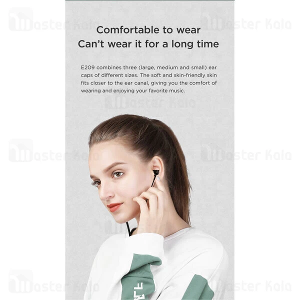 هندزفری سیمی جویروم Joyroom JR-E209 Metal Wired Earphone Handsfree