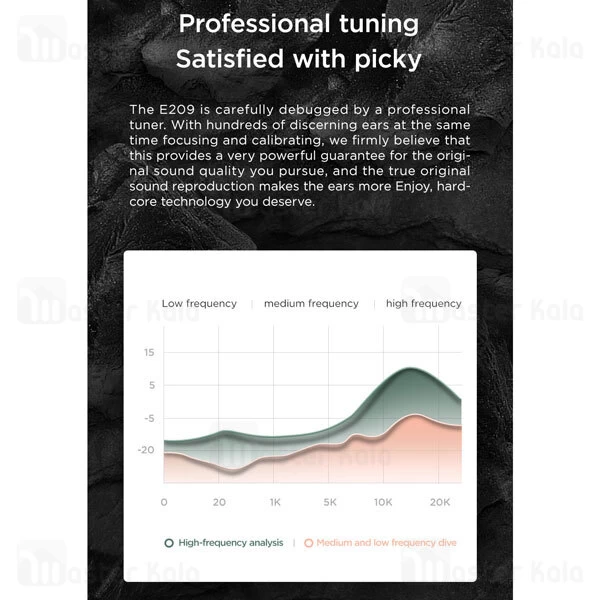 هندزفری سیمی جویروم Joyroom JR-E209 Metal Wired Earphone Handsfree