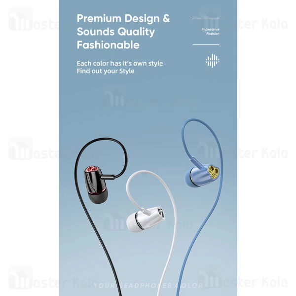 هندزفری سیمی جویروم Joyroom JR-EL114 In-Ear Wired Earphone