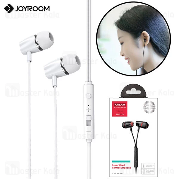هندزفری سیمی جویروم Joyroom JR-EL114 In-Ear Wired Earphone