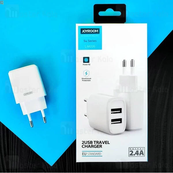 شارژر دیواری جویروم Joyroom L-M126 Travel Charger توان 2.4 آمپر
