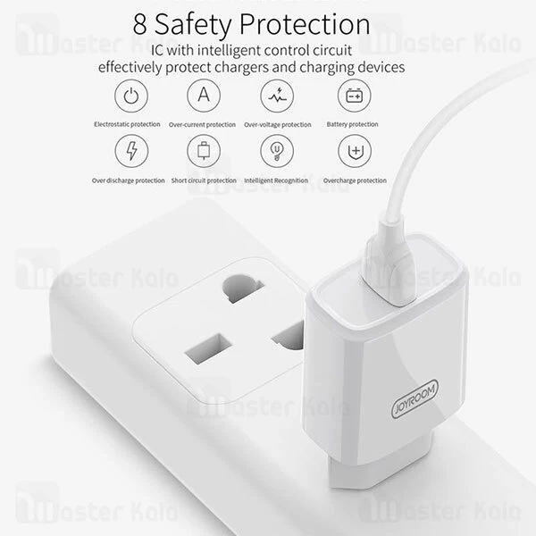 شارژر دیواری جویروم Joyroom L-M126 Travel Charger توان 2.4 آمپر