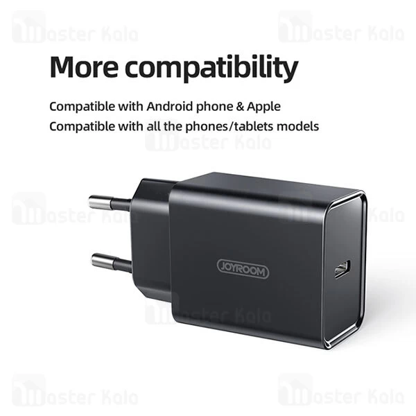 شارژر فست جویروم Joyroom Simple Series L-P183 EU QC PD Fast Charger توان 18 وات