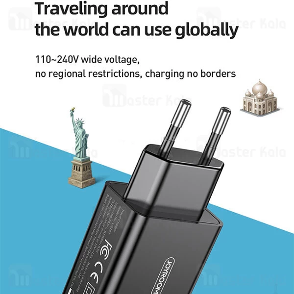 شارژر فست جویروم Joyroom Simple Series L-P183 EU QC PD Fast Charger توان 18 وات