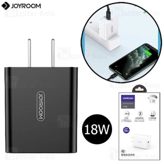شارژر فست جویروم Joyroom Simple Series L-P183 US QC PD Fast Charger 18W توان 18 وات