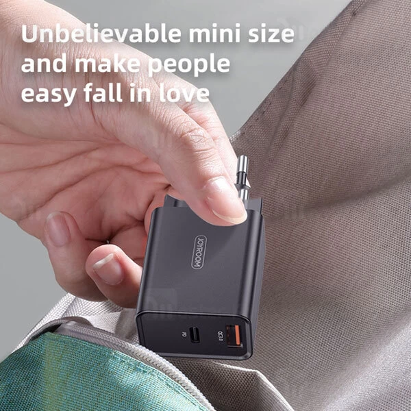 شارژر دیواری جویروم Joyroom L-QP183 Series QC PD Dual Port Fast Charger توان 18 وات