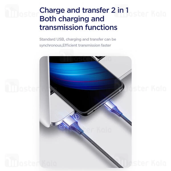 کابل لایتنینگ Joyroom S-0230N1 fast Charging Lightning 3A 20cm