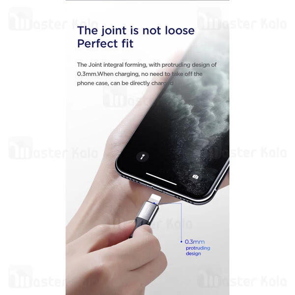 کابل لایتنینگ Joyroom S-0230N1 fast Charging Lightning 3A 20cm