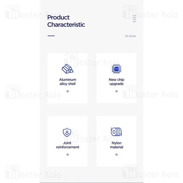 کابل لایتنینگ Joyroom S-0230N1 fast Charging Lightning 3A 20cm