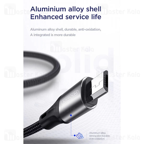 کابل میکرو یو اس بی Joyroom S-1530N1 fast Charging microUSB 3A 1.5m