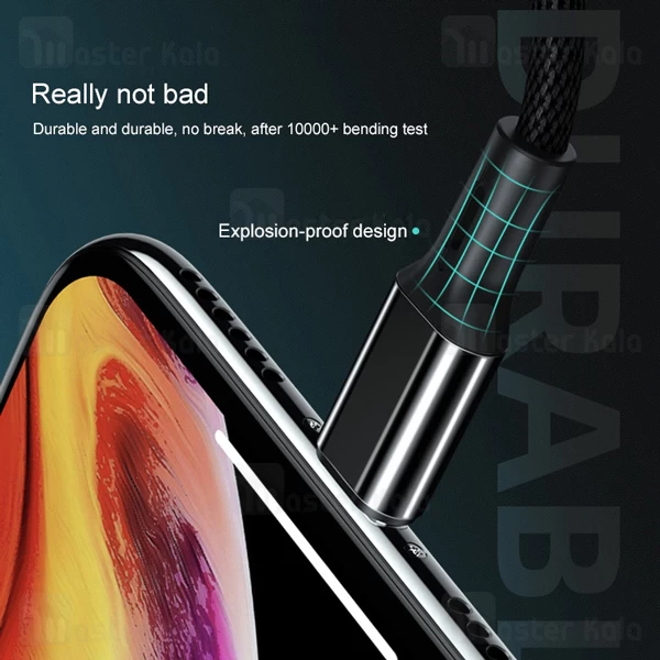 کابل سه سر Joyroom S-L422 Prime Series Charging Data 1.2m 3A